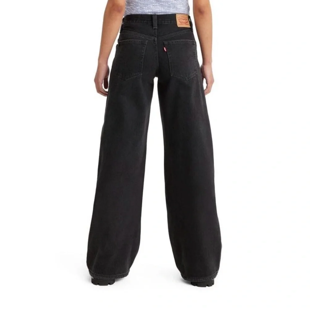 Levi's Women's 94 Baggy Wide Leg Relaxed Jean - Over Exposure - Picture 2 of 3